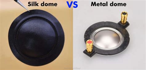 soft vs metal dome tweeter